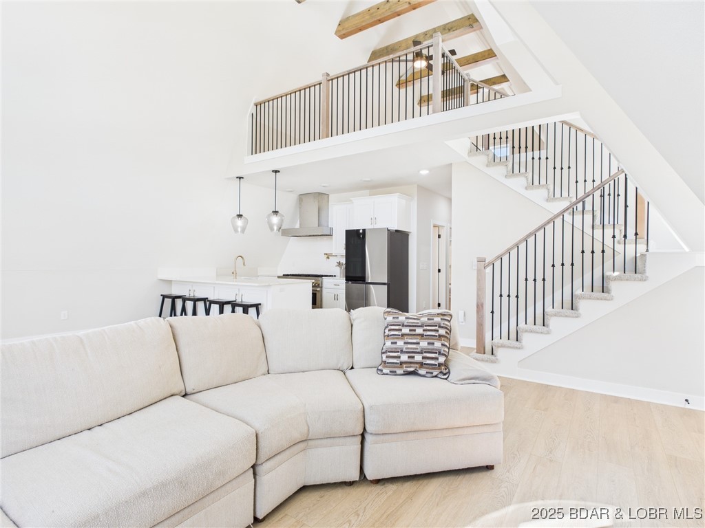 37 Kejo Point Road Gravois Mills, MO 65037 - Photo 5 of 31 Main level living area.