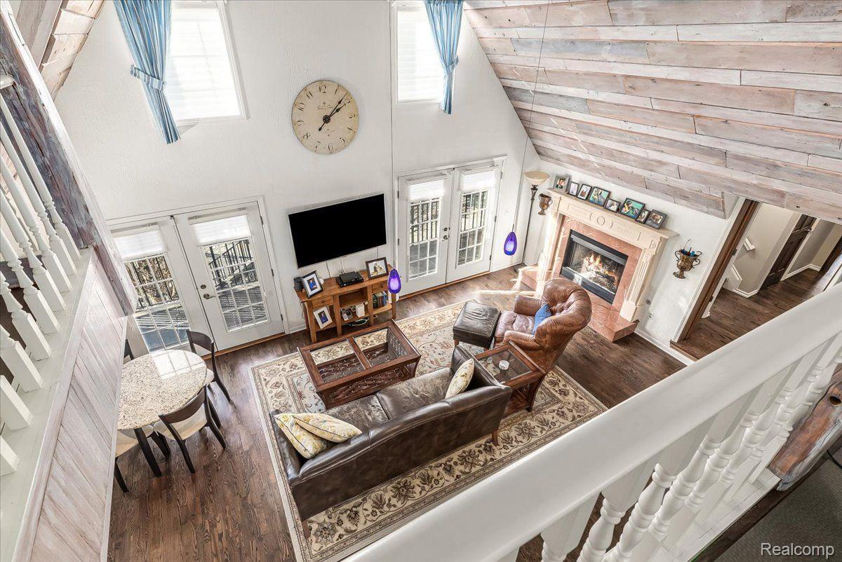 5155 Inkster Road Bloomfield Hills, MI 48302 - Photo 21 of 50 Loft View down into Family Room.