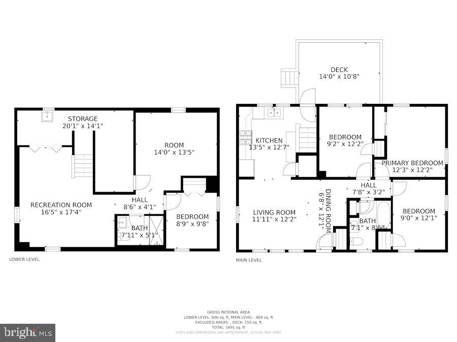 3814 Elmcroft Road Randallstown, MD 21133 - Photo 31 of 33 Floor Plan