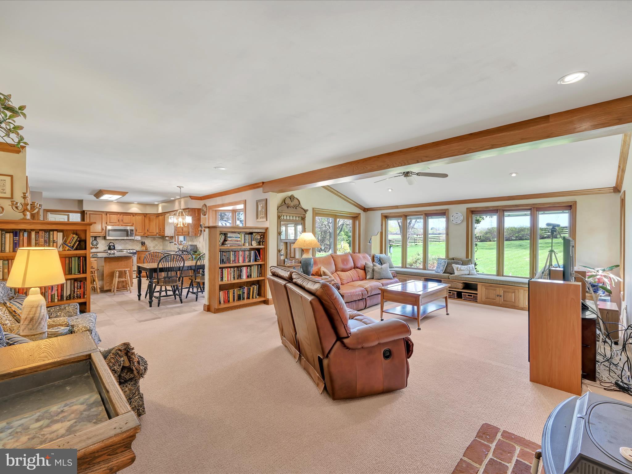 29 Church Road Lancaster, PA 17603 - Photo 17 of 64 a living room with furniture and a large window