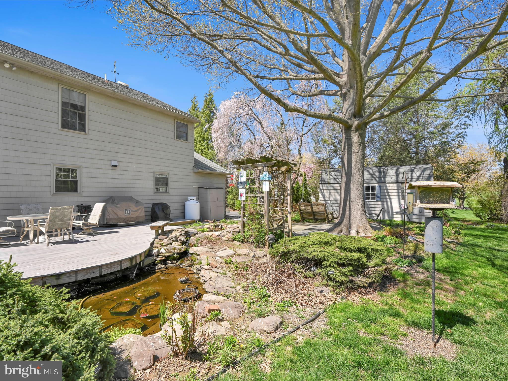 29 Church Road Lancaster, PA 17603 - Photo 40 of 64 a view of a house with backyard stove and sitting area