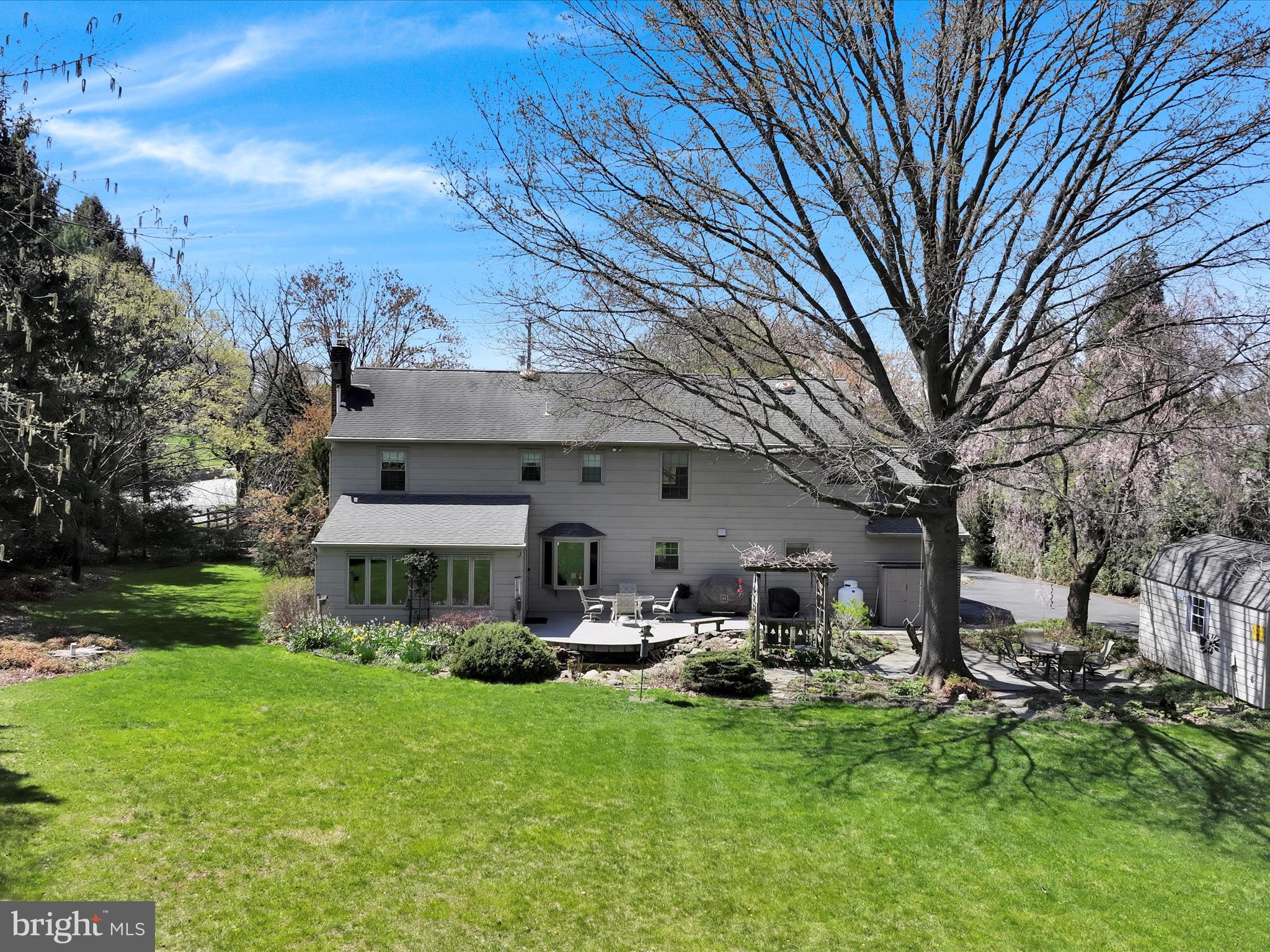 29 Church Road Lancaster, PA 17603 - Photo 47 of 64 a front view of a house with garden and sitting area