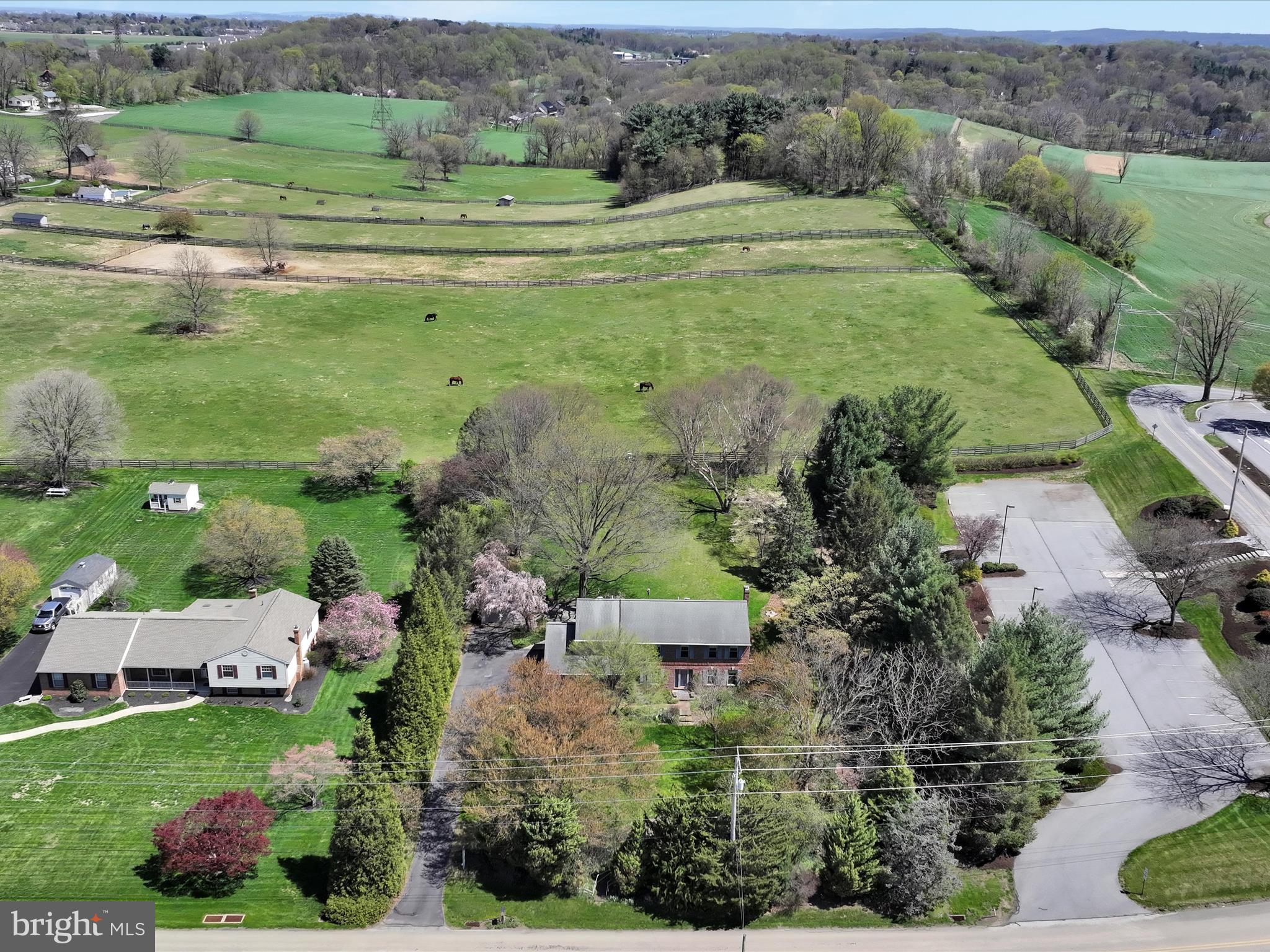 29 Church Road Lancaster, PA 17603 - Photo 49 of 64 an aerial view of a houses with outdoor space and trees