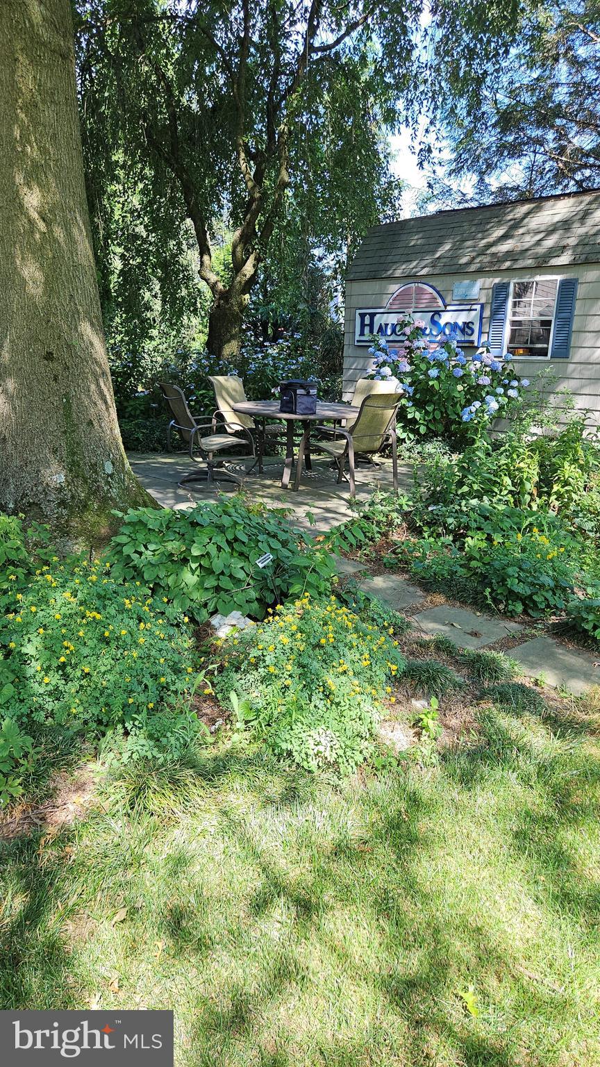 29 Church Road Lancaster, PA 17603 - Photo 63 of 64 a backyard of a house with lots of green space and fountain