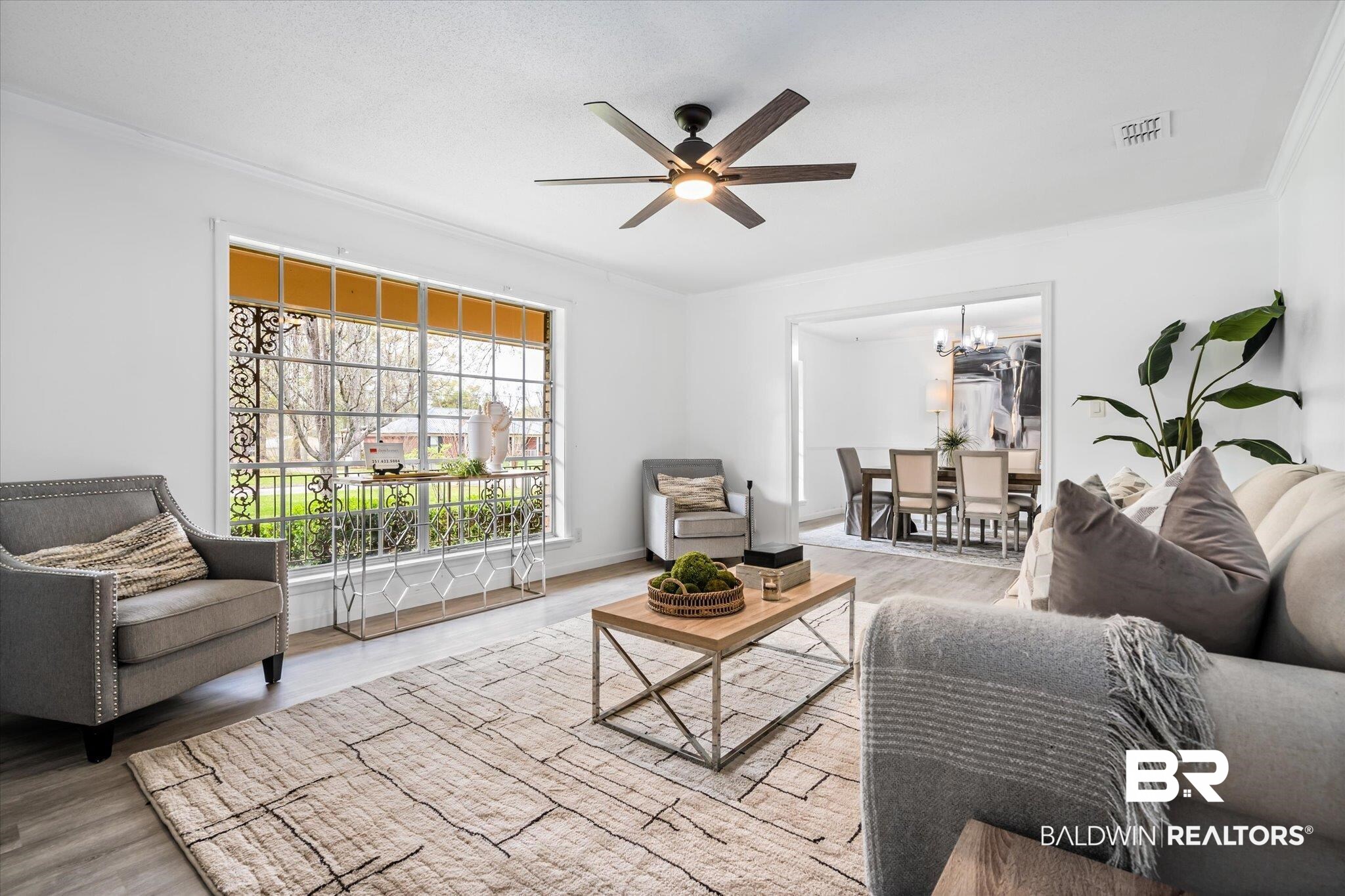 820 Ellen Street Saraland, AL 36571 - Photo 3 of 22 Living Room