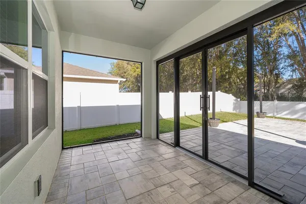 a view of outdoor space and balcony