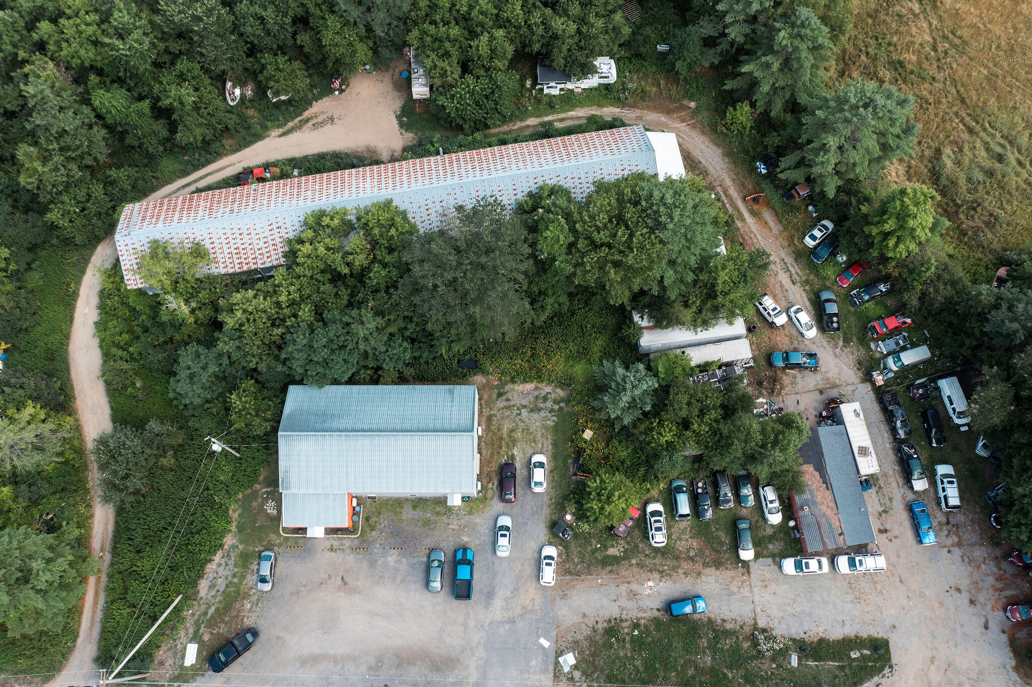 746 Augusta Rd. Aerial View