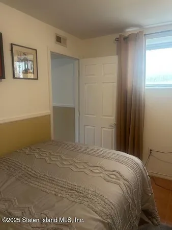 a view of a bedroom