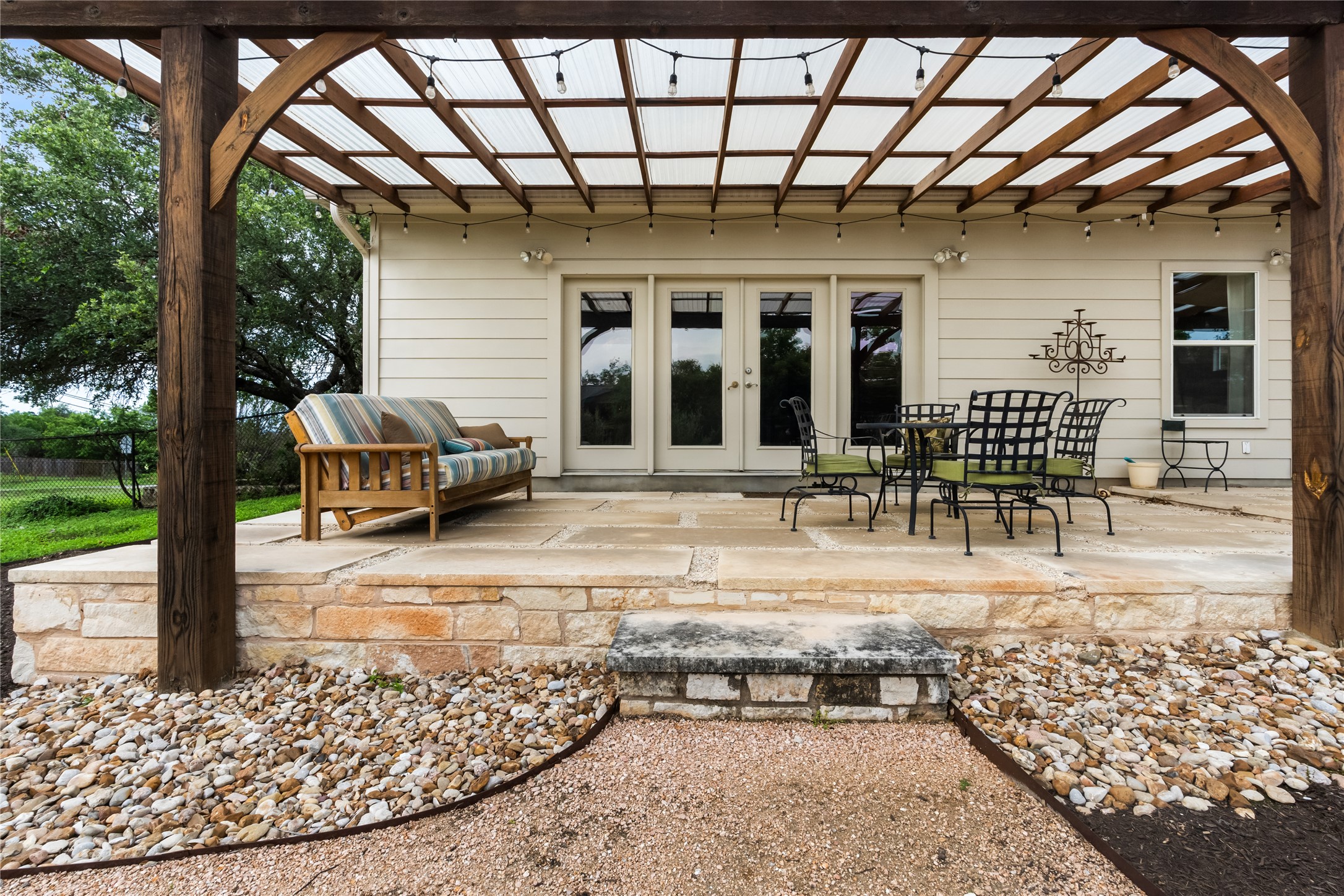 5500 Sunset Ridge, Unit A & B Austin, TX 78735 - Photo 32 of 32 front view of a house with a patio