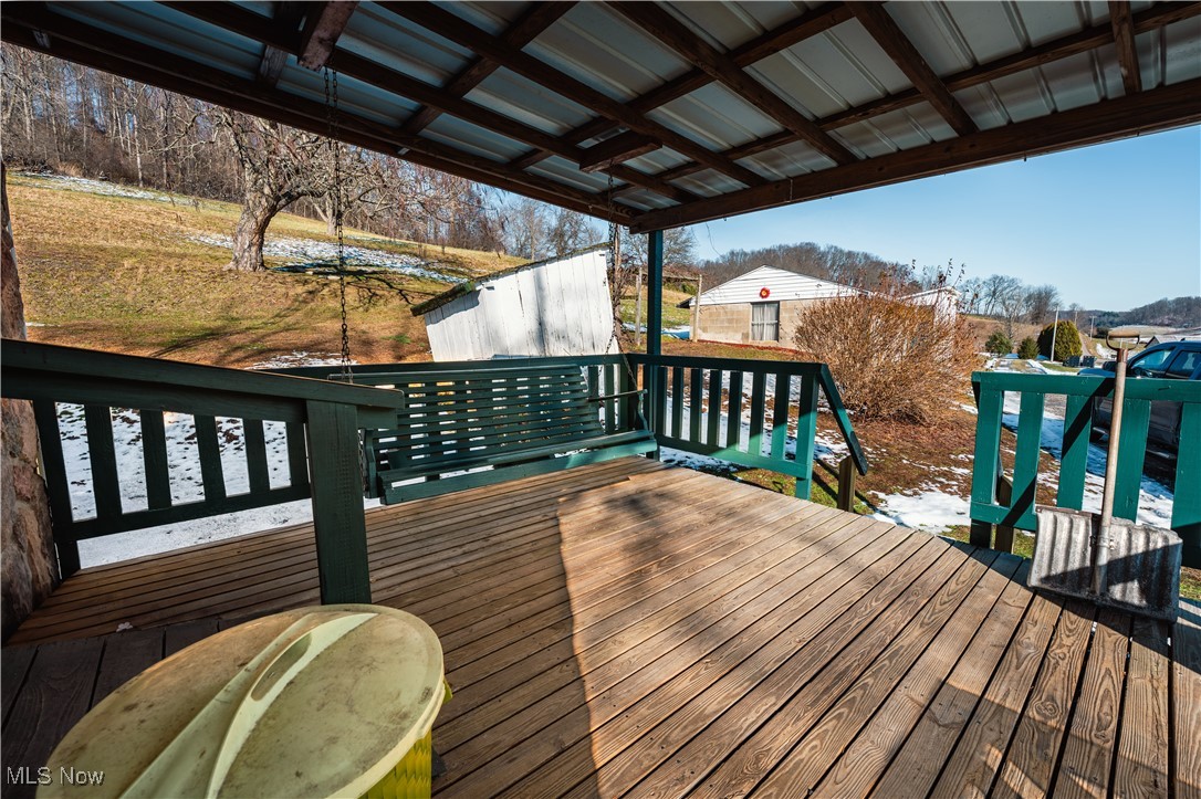 4829 Frys Valley Road Southwest Port Washington, OH 43837 - Photo 24 of 46 View of deck