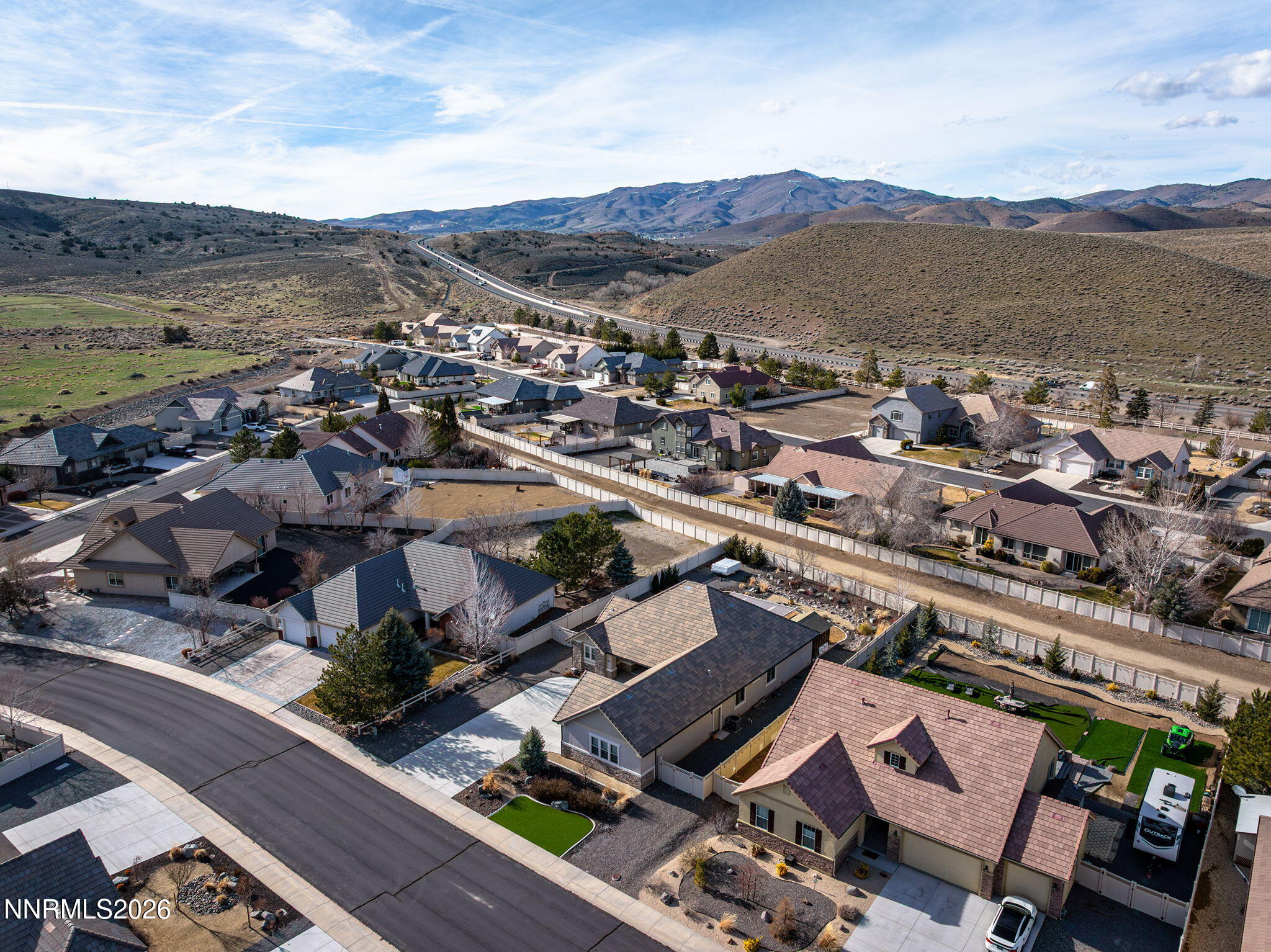 404 Chianti Way Dayton, NV 89403 - Photo 42 of 42 a view of city and mountain