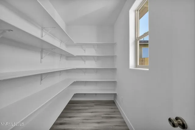 a view of a room with shelf