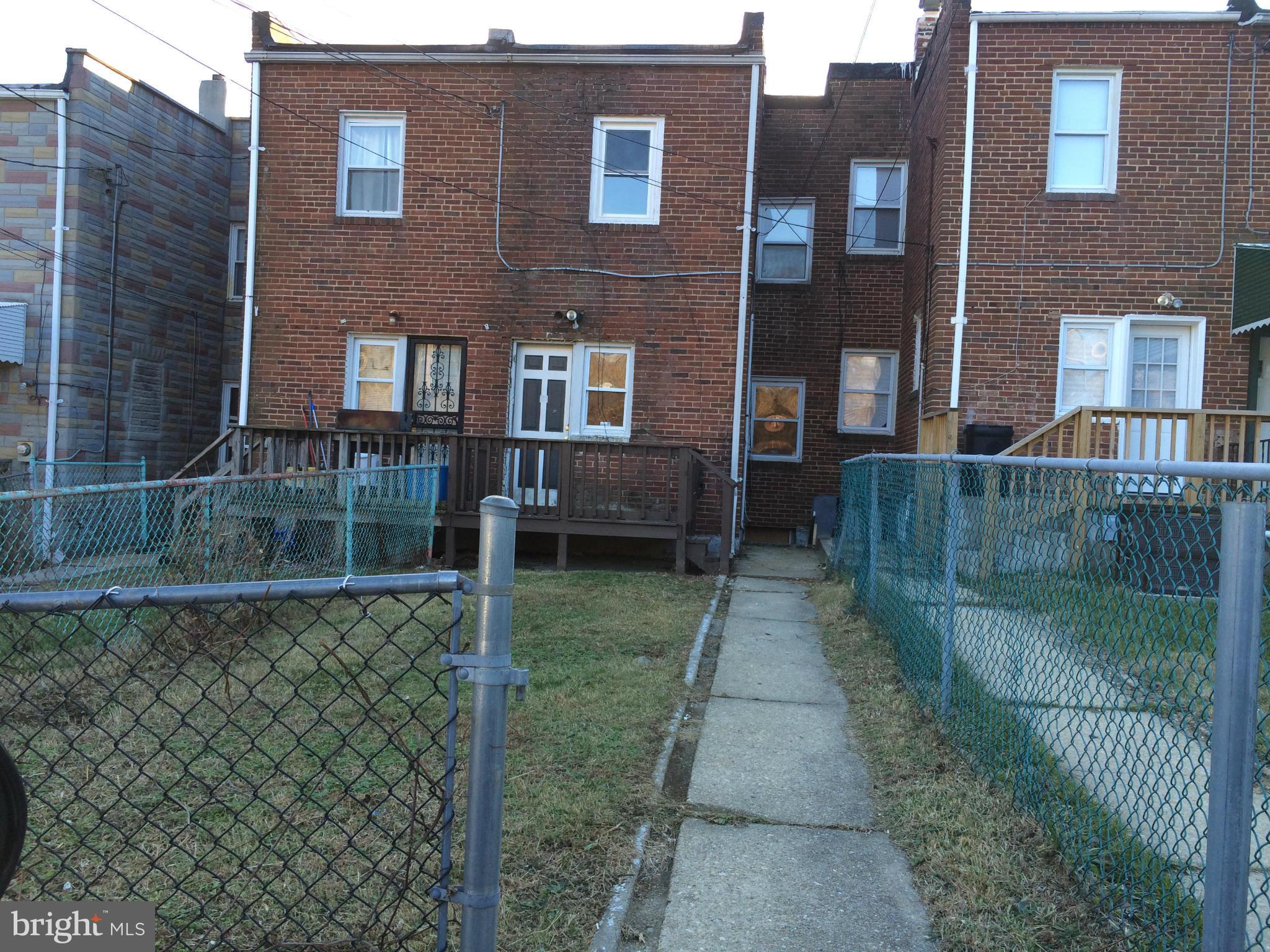 3722 Flowerton Road Baltimore, MD 21229 - Photo 8 of 10 Exterior (Rear)