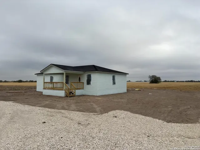 a house with a outdoor space