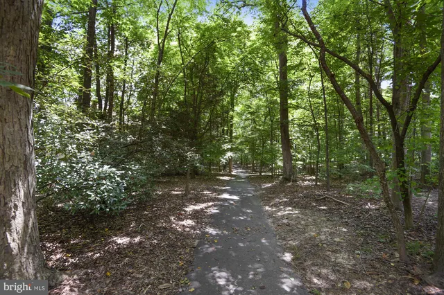 a view of under a large building