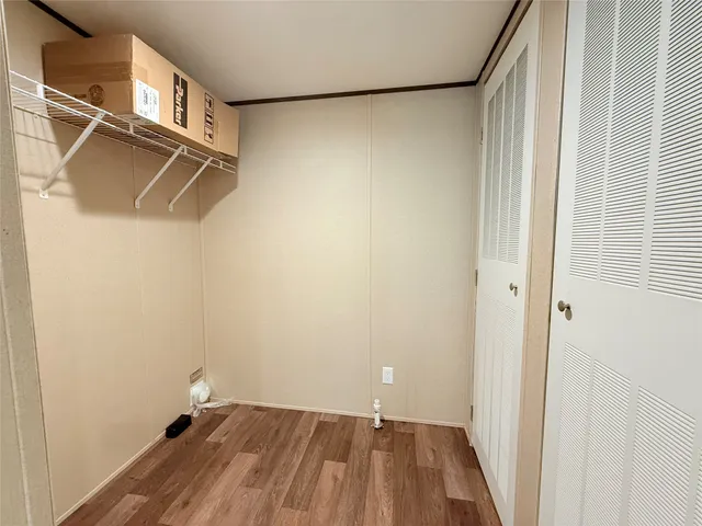 a view of walk in closet