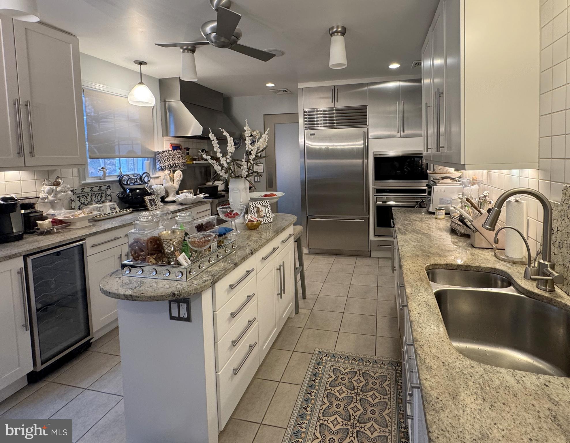 357 Sprague Road Penn Valley, PA 19072 - Photo 17 of 44 Chef's Kitchen, Top appliances & wine refrigerator
