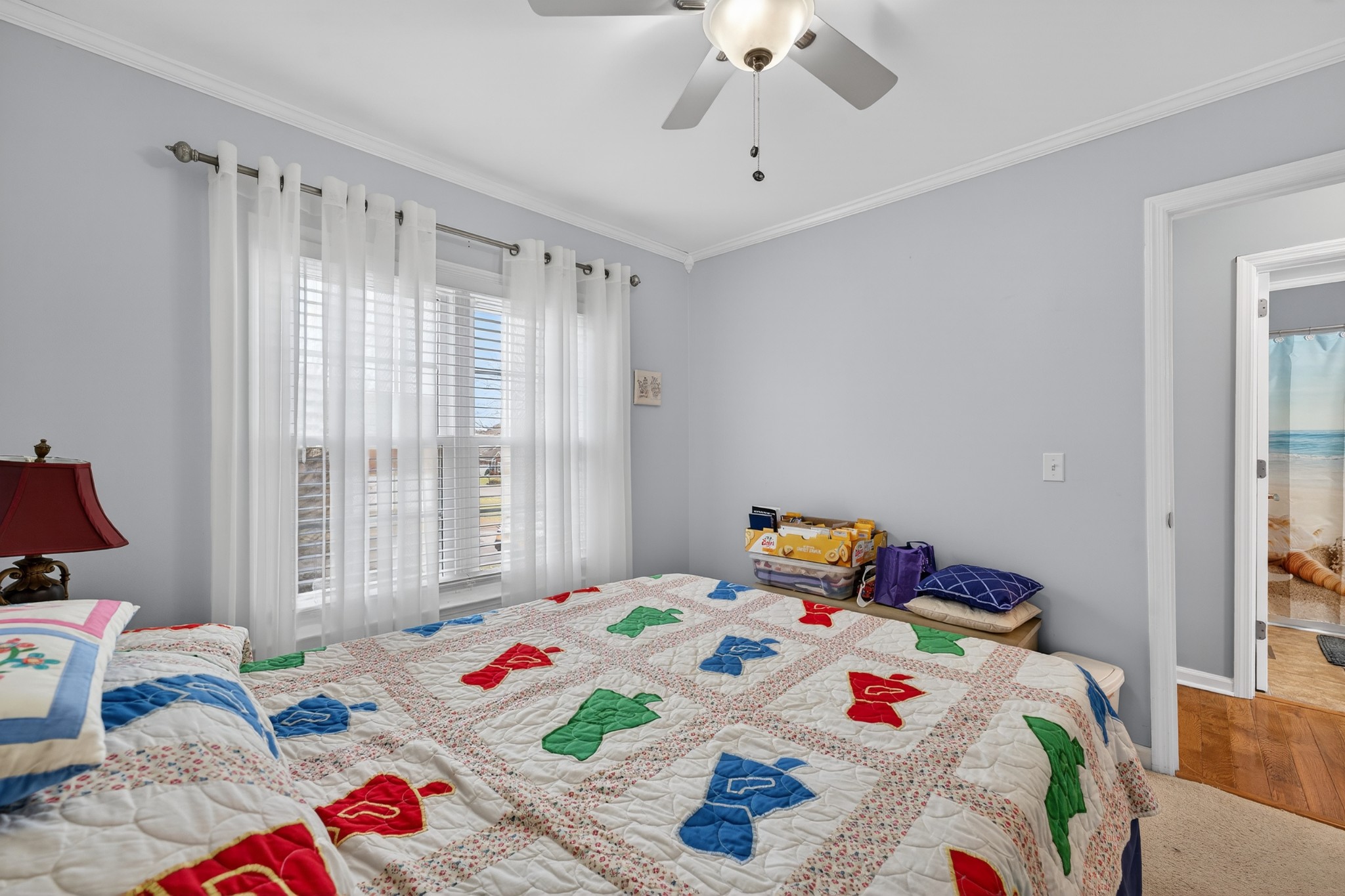 5444 Reagan Run Antioch, TN 37013 - Photo 25 of 46 a bedroom that has a bed in it