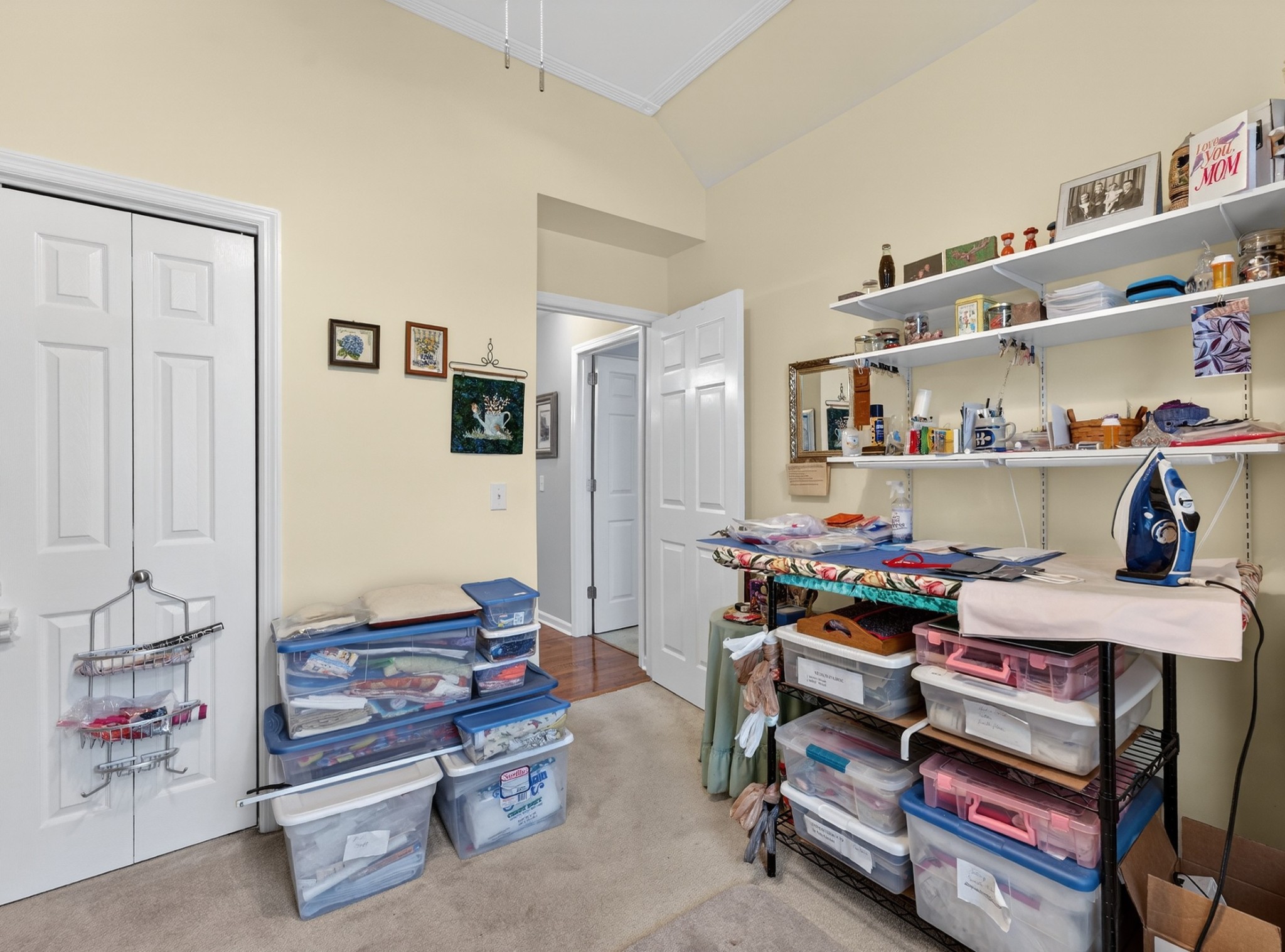 5444 Reagan Run Antioch, TN 37013 - Photo 28 of 46 a bedroom with furniture and a book shelf