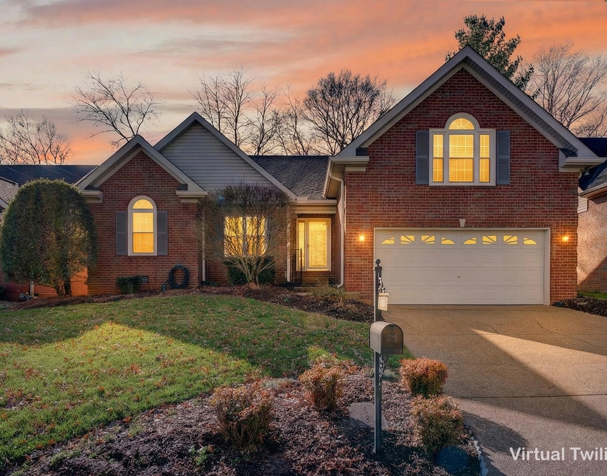 5444 Reagan Run Antioch, TN 37013 - Photo 45 of 46 a front view of a house with a yard