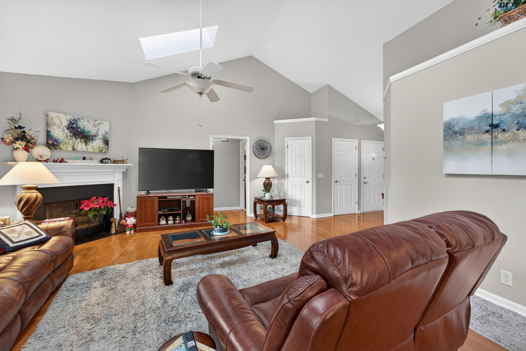5444 Reagan Run Antioch, TN 37013 - Photo 10 of 46 a living room with furniture and a flat screen tv