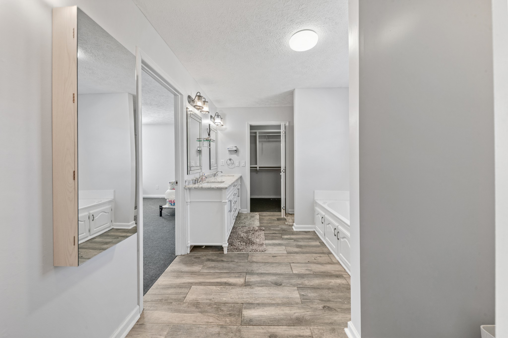 2200 Crescentview Road Pulaski, TN 38478 - Photo 69 of 69 a bathroom with a sink and a mirror