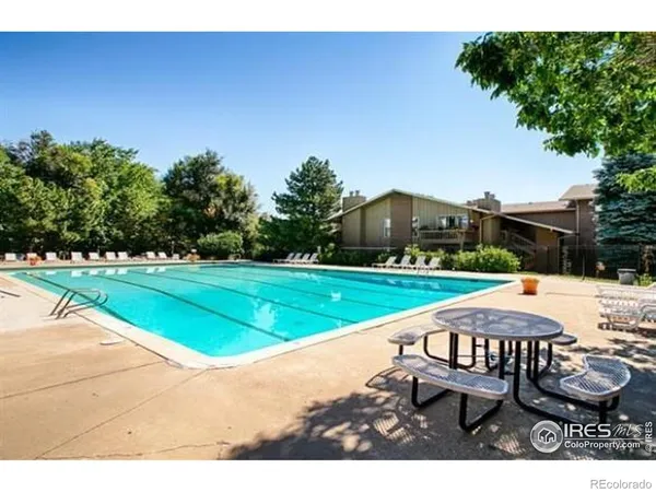 a view of swimming pool with outdoor space