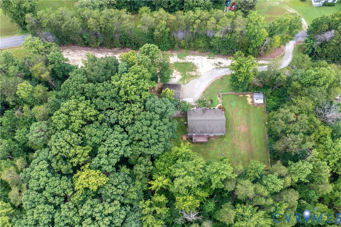 2986 Ballsville Road Powhatan, VA 23139 - Photo 23 of 43 View of property location with a heavily wooded ar