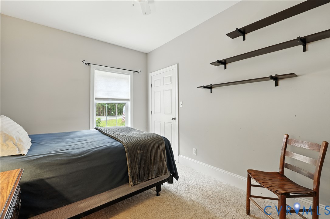 2986 Ballsville Road Powhatan, VA 23139 - Photo 40 of 43 Carpeted bedroom with baseboards