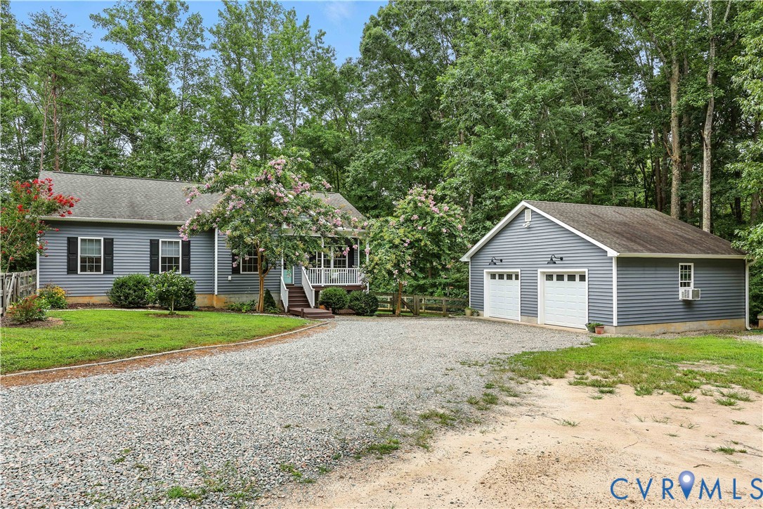 2986 Ballsville Road Powhatan, VA 23139 - Photo 4 of 43 View of front of home featuring an outdoor structu
