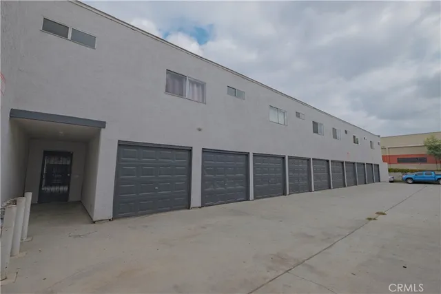 a view of a car garage