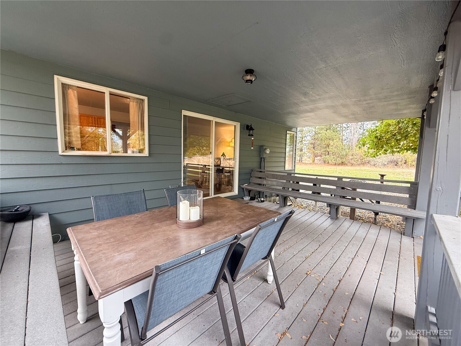 40 Trail Ridge Drive Omak, WA 98841 - Photo 29 of 36 a view of a dining room with furniture window and outside view