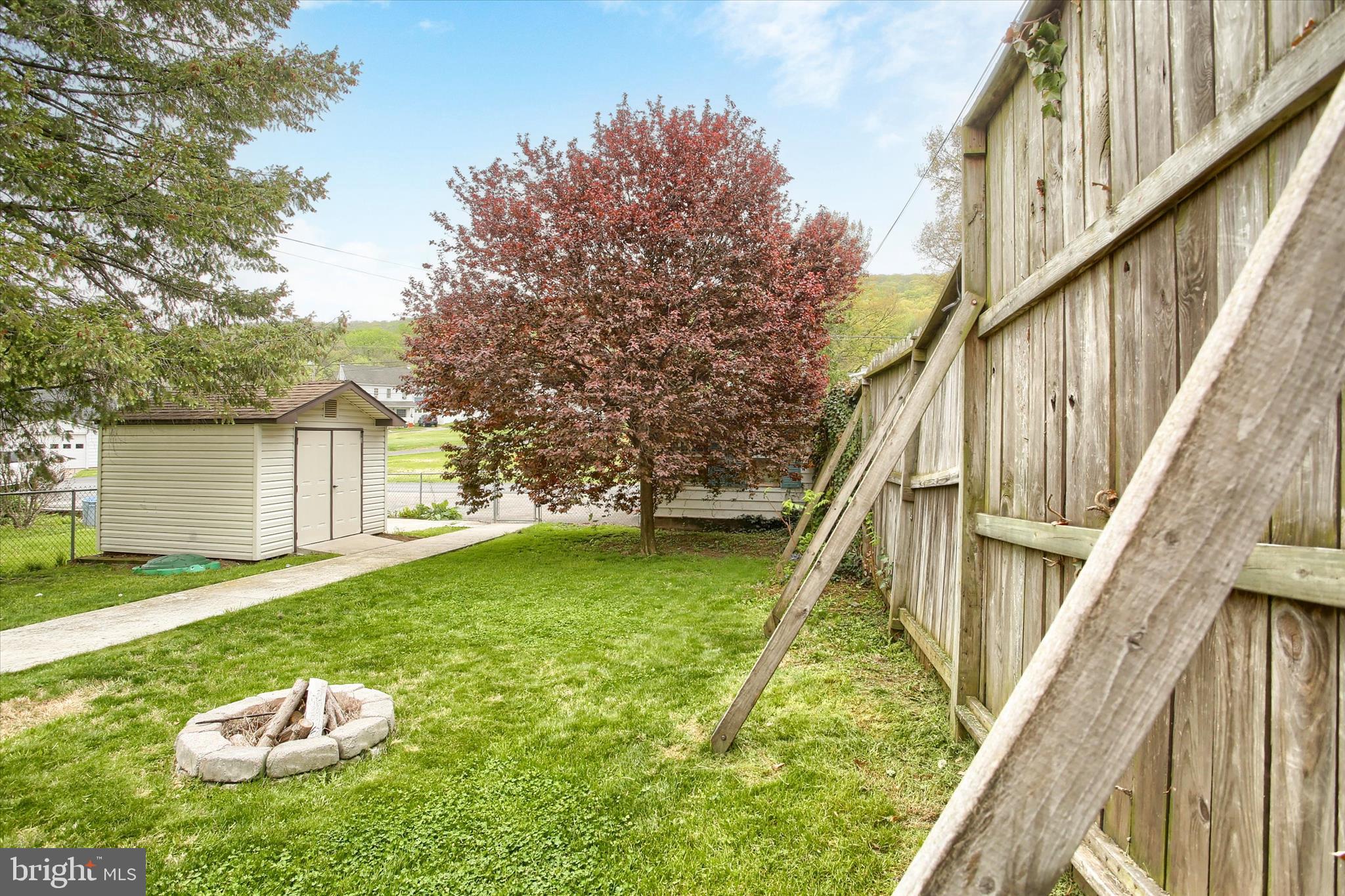 64 East Main Street Elizabethville, PA 17023 - Photo 21 of 29 a backyard of a house with wooden floor and fence