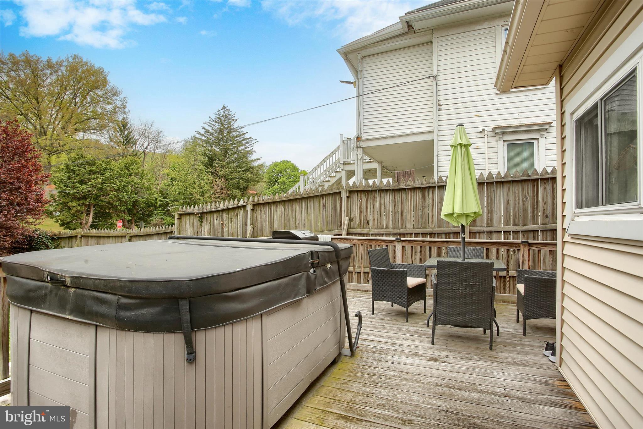 64 East Main Street Elizabethville, PA 17023 - Photo 23 of 29 a view of a balcony with two chairs and wooden floor