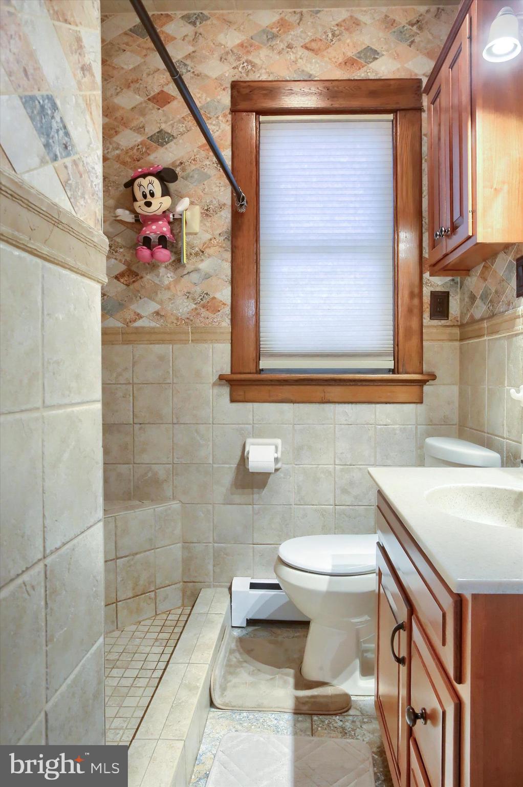 64 East Main Street Elizabethville, PA 17023 - Photo 10 of 29 a bathroom with a sink a toilet and a shower
