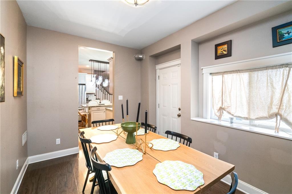 5208 Keystone Street Pittsburgh, PA 15201 - Photo 10 of 23 a view of a dining room with furniture and window