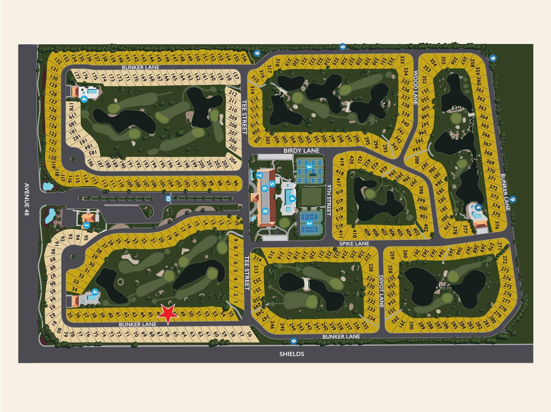 80394 Ave 48, Unit 47 Indio, CA 92201 - Photo 17 of 18 47-ORI-lot-map