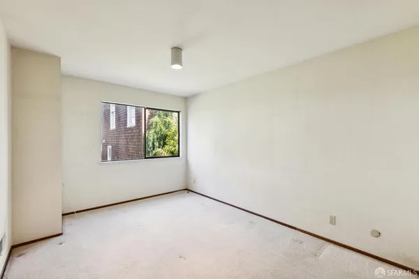 a car parked in front of a building