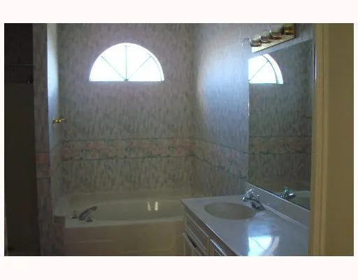 a bathroom with a sink shower and a mirror