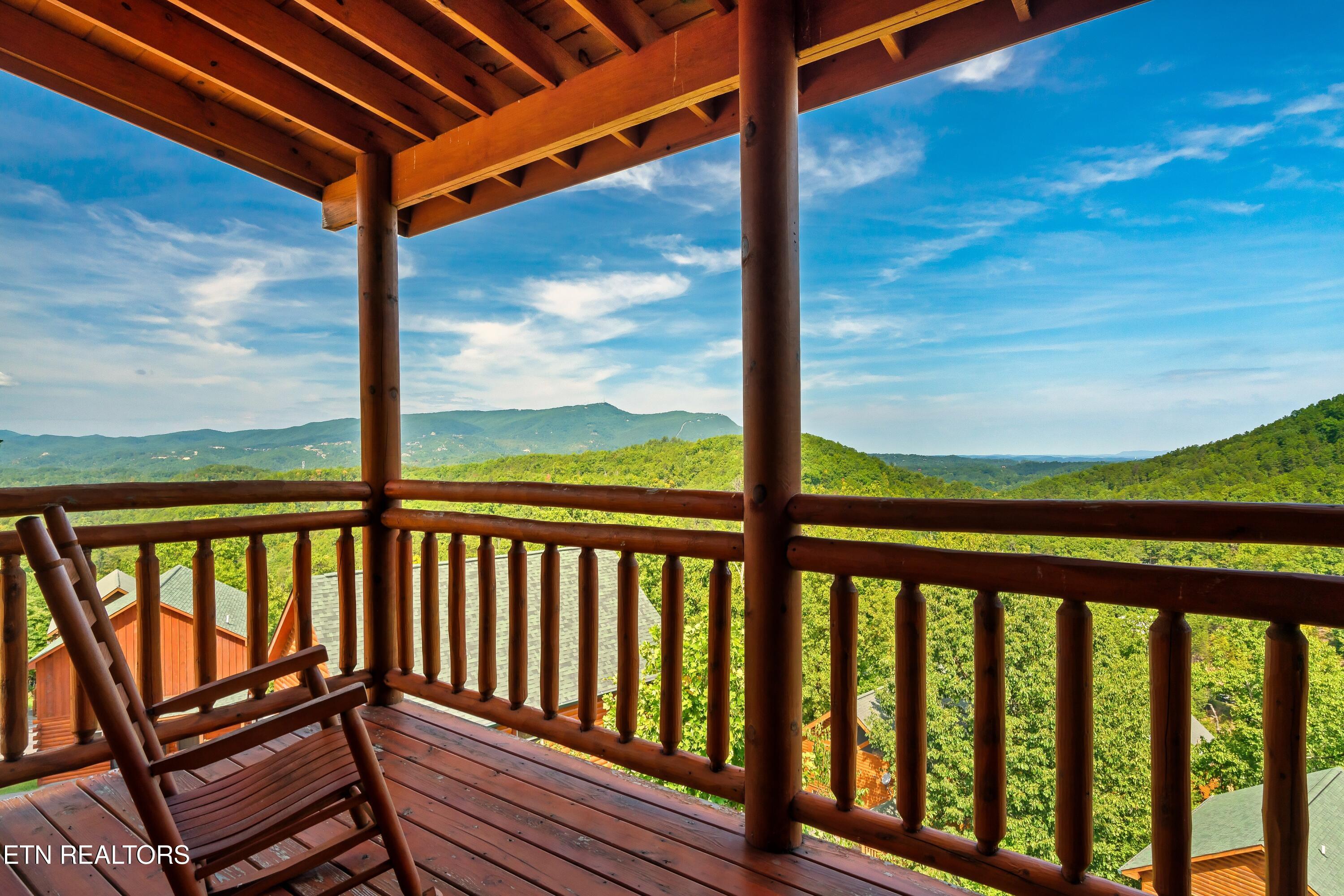 1242 Bird Nest Way Sevierville, TN 37862 - Photo 33 of 56 deck upper w view