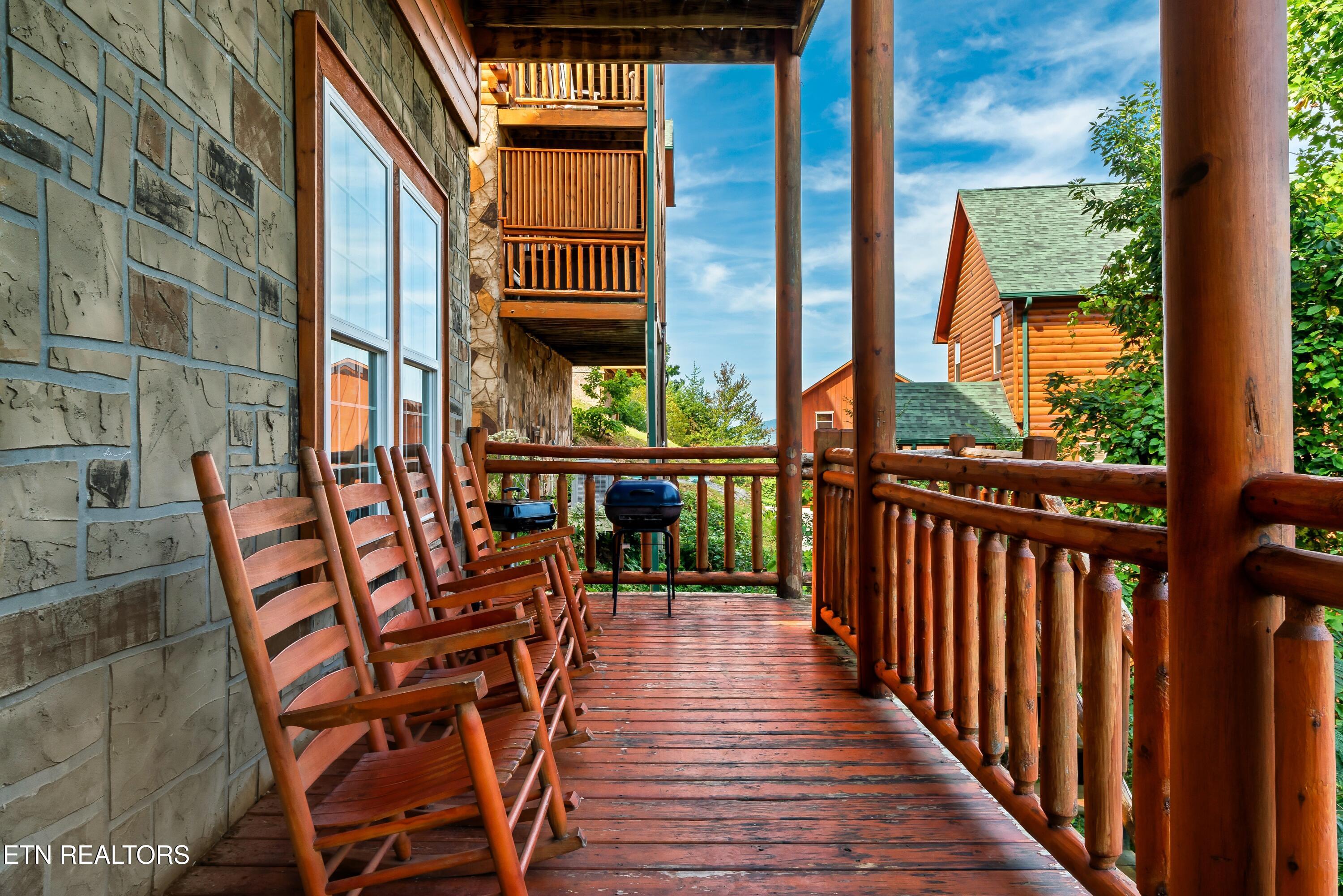 1242 Bird Nest Way Sevierville, TN 37862 - Photo 48 of 56 exterior deck rockers
