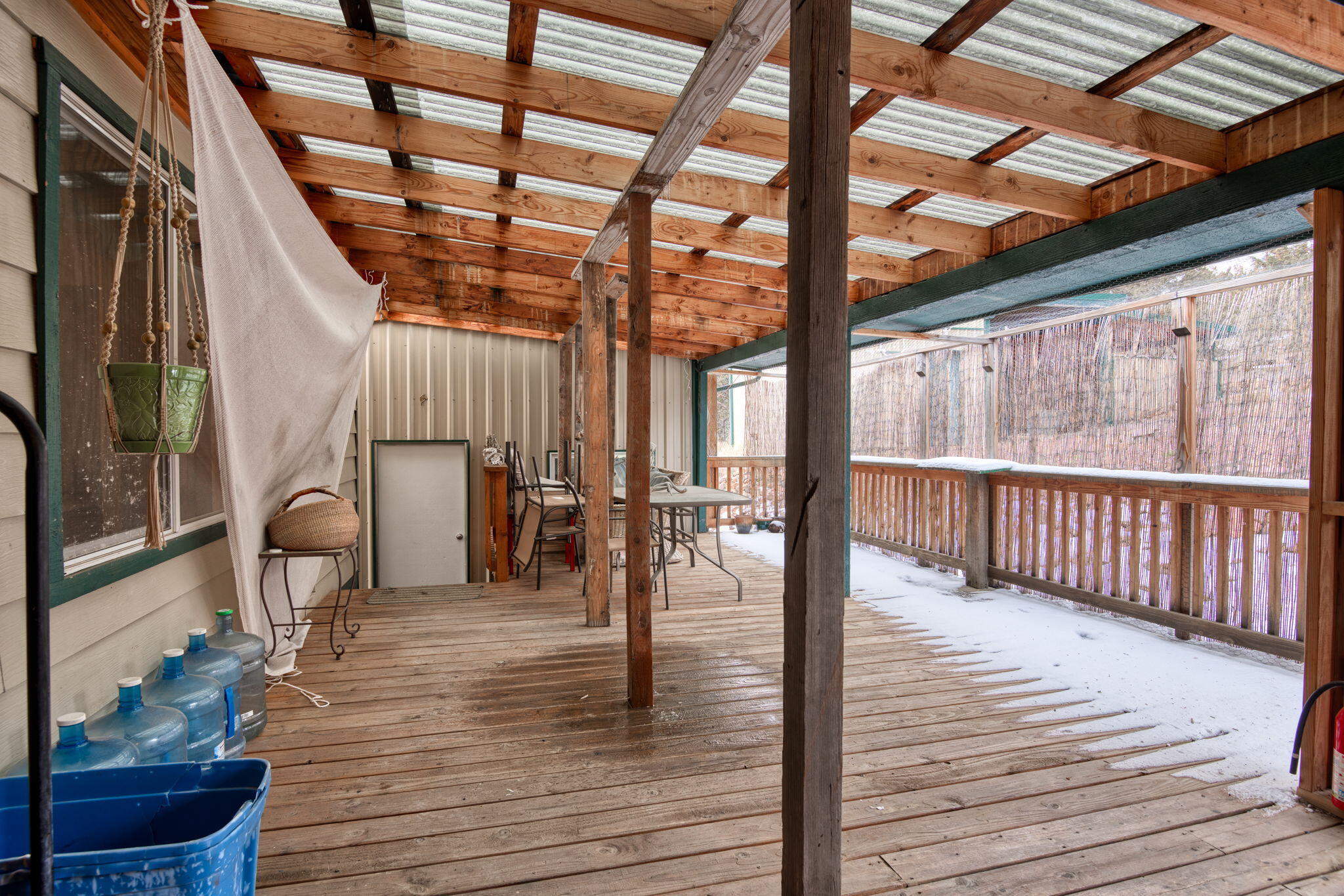 12312 Southeast Jack Rabbit Trail Prineville, OR 97754 - Photo 18 of 49 Rear porch that is screened in.