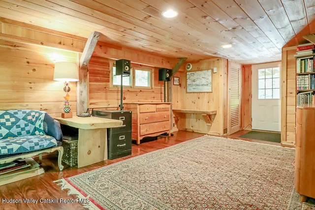 a view of front door