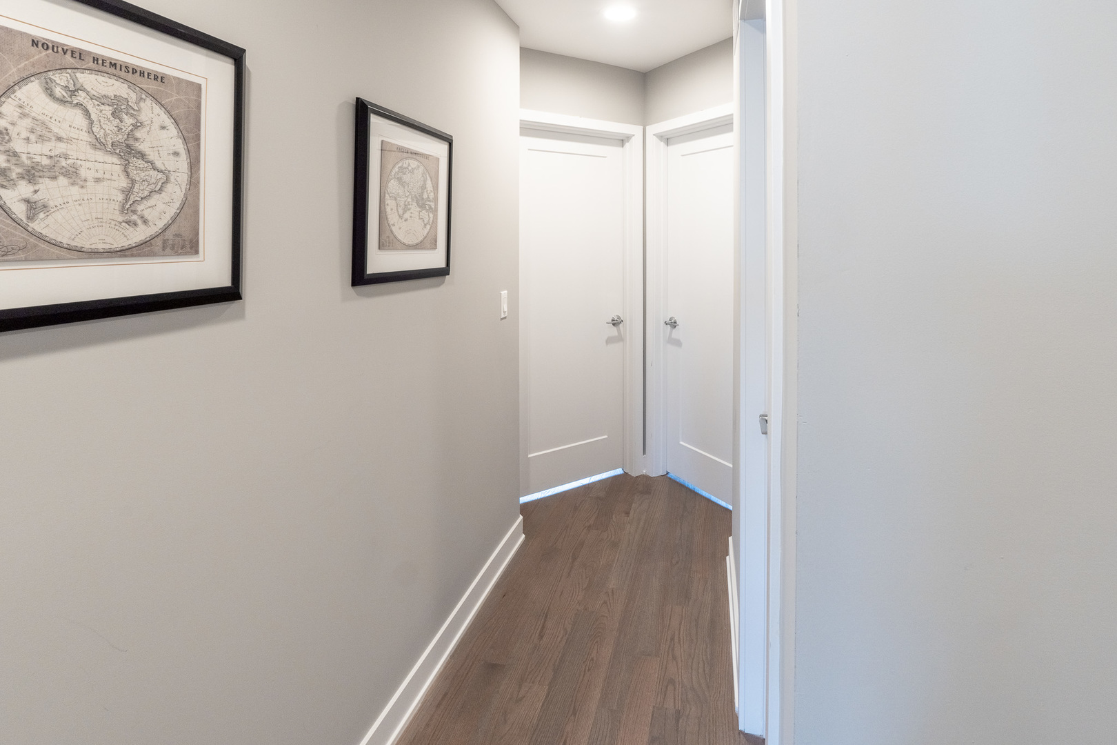 2631 South Throop Street, Unit E Chicago, IL 60608 - Photo 11 of 25 a view of room with wooden floor