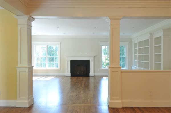 2 Sawyer Road Wellesley, MA 02481 - Photo 5 of 10 a view of an empty room with wooden floor and a window