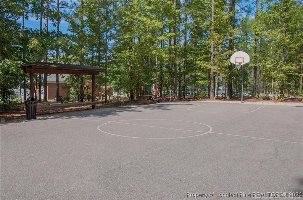 16 Cottswold Lane Spring Lake, NC 28390 - Photo 42 of 49 a view of a basket ball ground