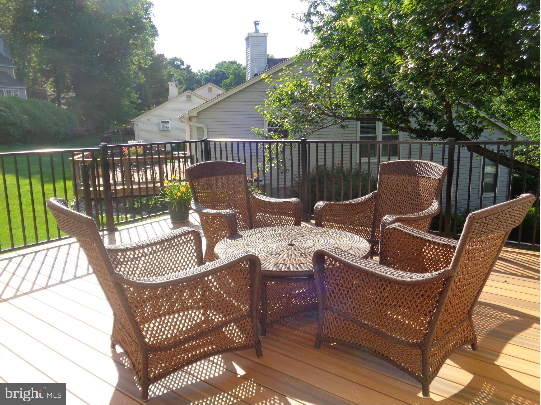 216 Hunters Ridge Road Lutherville-Timonium, MD 21093 - Photo 18 of 22 LARGE DECK OFF FAM AND BREAKFAST RM