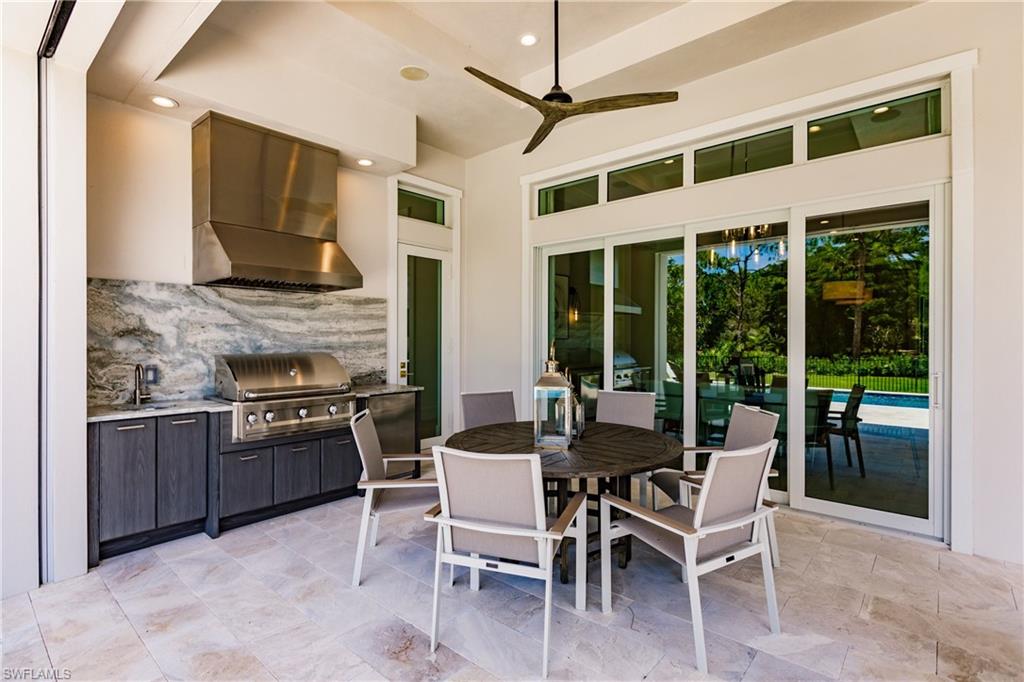 493 Myrtle Road Naples, FL 34108 - Photo 42 of 50 Lanai Dining Area