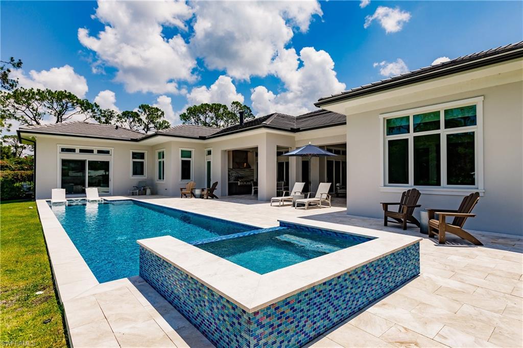 493 Myrtle Road Naples, FL 34108 - Photo 45 of 50 Lap Pool and Lanai