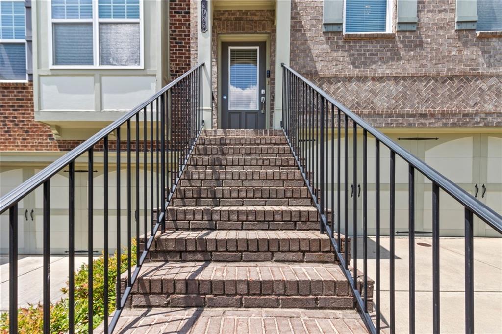 2086 Cobblestone Circle Northeast Atlanta, GA 30319 - Photo 6 of 34 a view of entryway with wooden floor and stairs